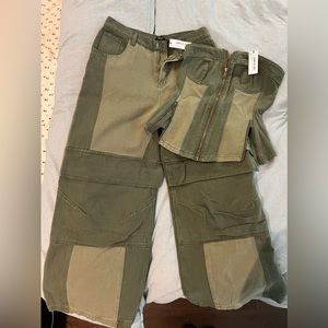 NASTY GAL SET- Denim